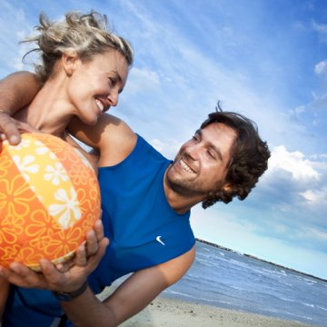 Sport on the beach