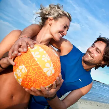 Sport on the beach