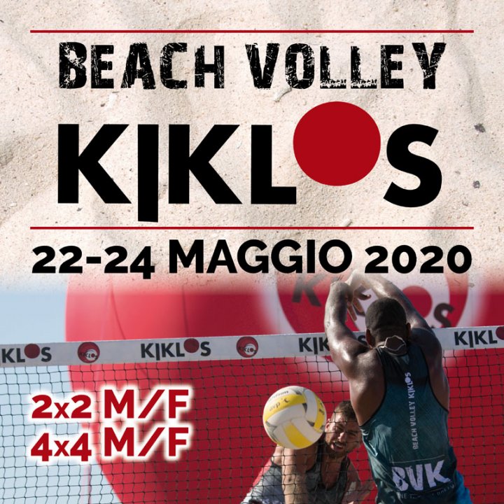 27° BEACH VOLLEY KIKLOS MAGGIO 27° BEACH VOLLEY KIKLOS MAGGIO