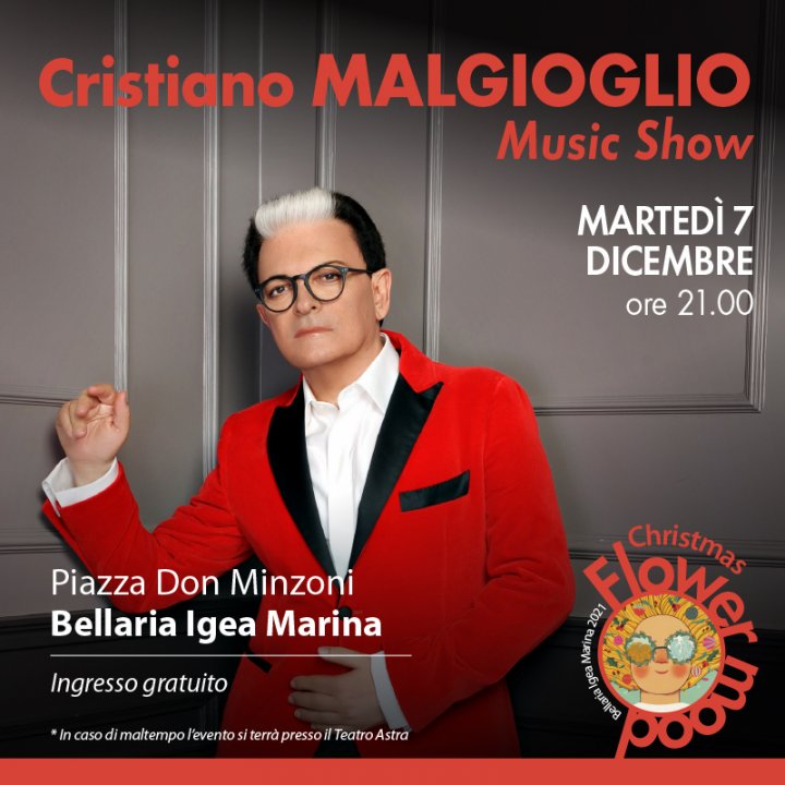 CRISTIANO MALGIOGLIO MUSIC SHOW CRISTIANO MALGIOGLIO MUSIC SHOW