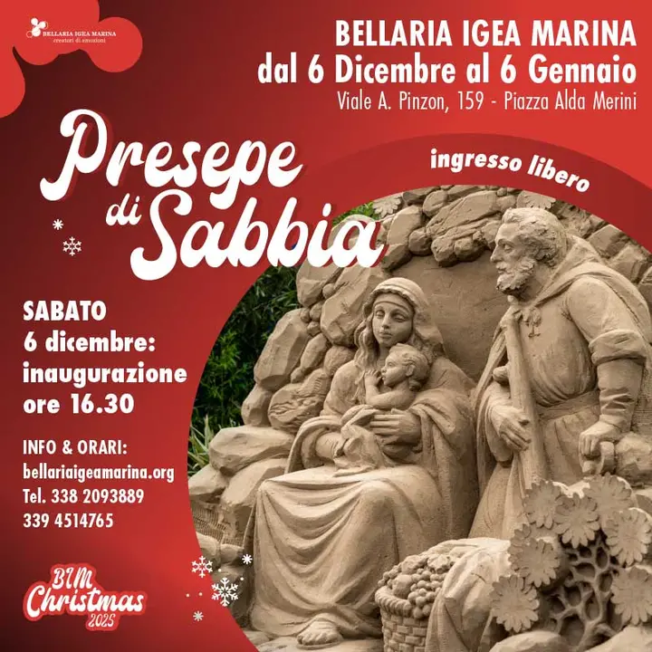 PRESEPE DI SABBIA 2025 PRESEPE DI SABBIA 2025