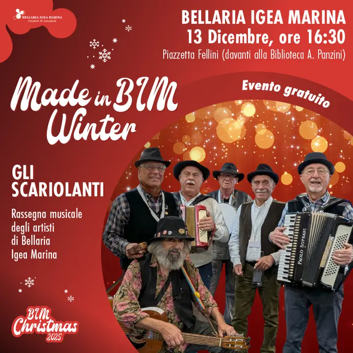 GLI SCARIOLANTI | MADE IN BIM WINTER