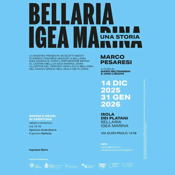 MOSTRA | BELLARIA IGEA MARINA. UNA STORIA - FOTOGRAFIE DI MARCO PESARESI