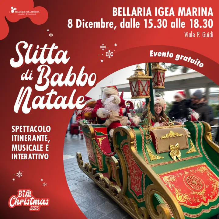 SLITTA DI BABBO NATALE SLITTA DI BABBO NATALE