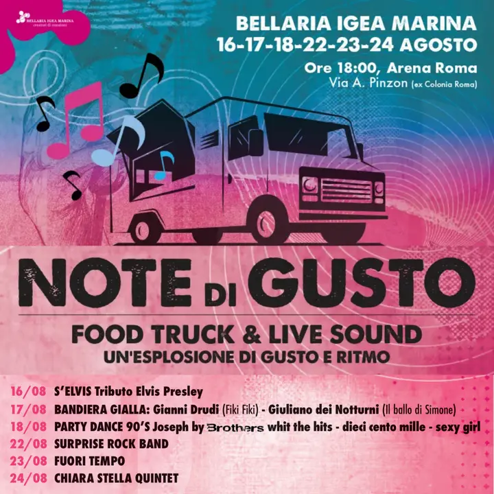NOTE DI GUSTO |  SURPRISE ROCK BAND