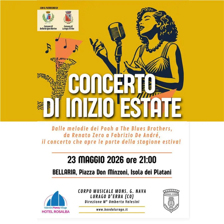 CONCERTO DI INIZIO ESTATE