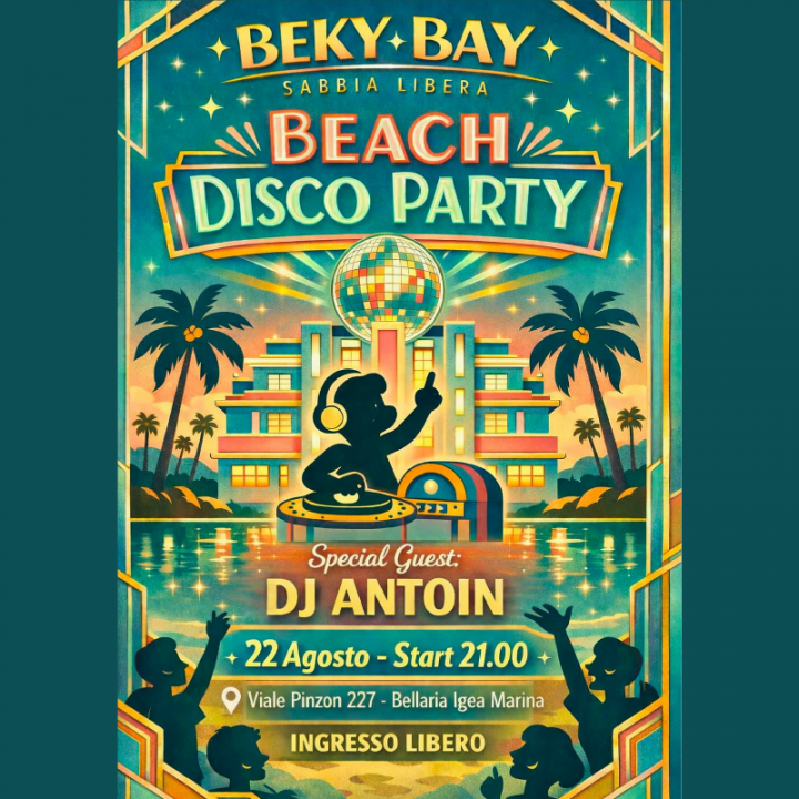 BEACH DISCO PARTY - DJ ANTOIN
