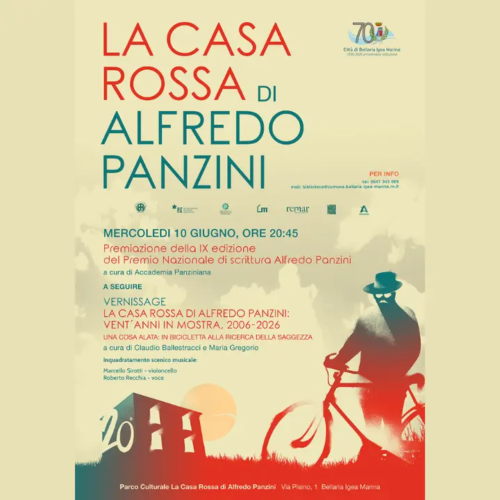 LA CASA ROSSA DI ALFREDO PANZINI | VENT'ANNI IN MOSTRA 2006-2026