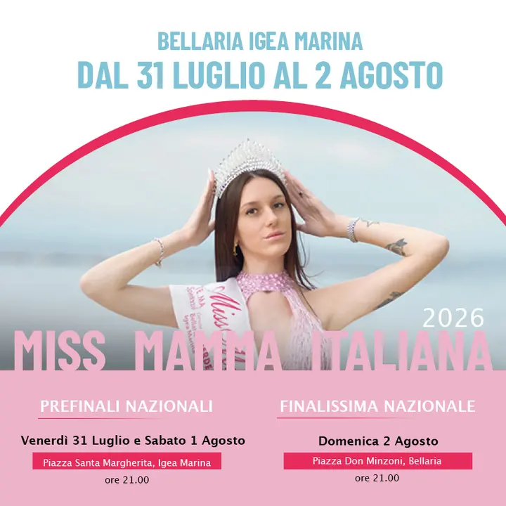 MISS MAMMA ITALIANA 2025