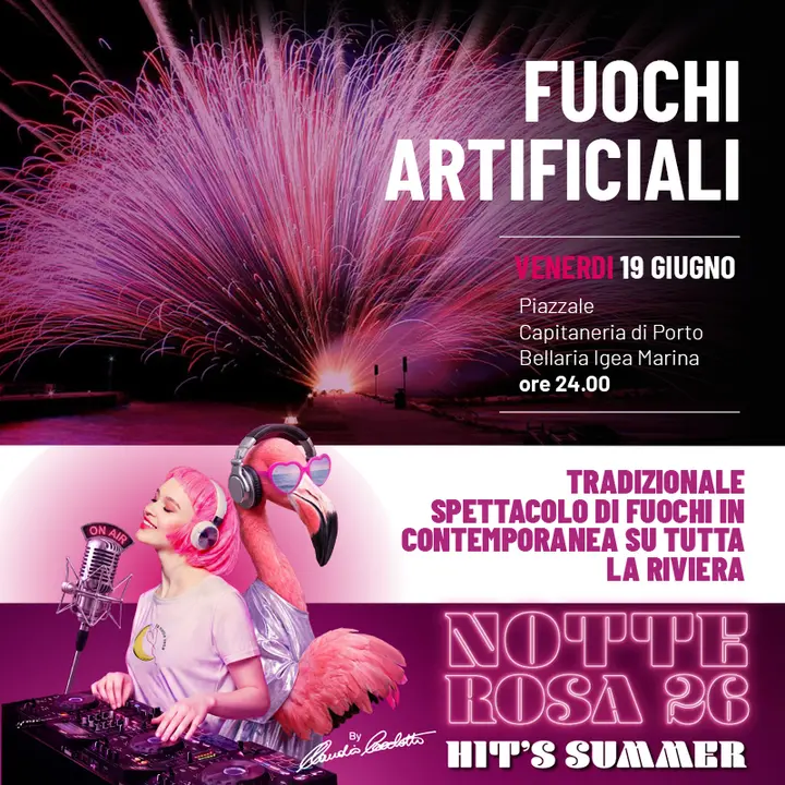 FUOCHI ARTIFICIALI | NOTTE ROSA