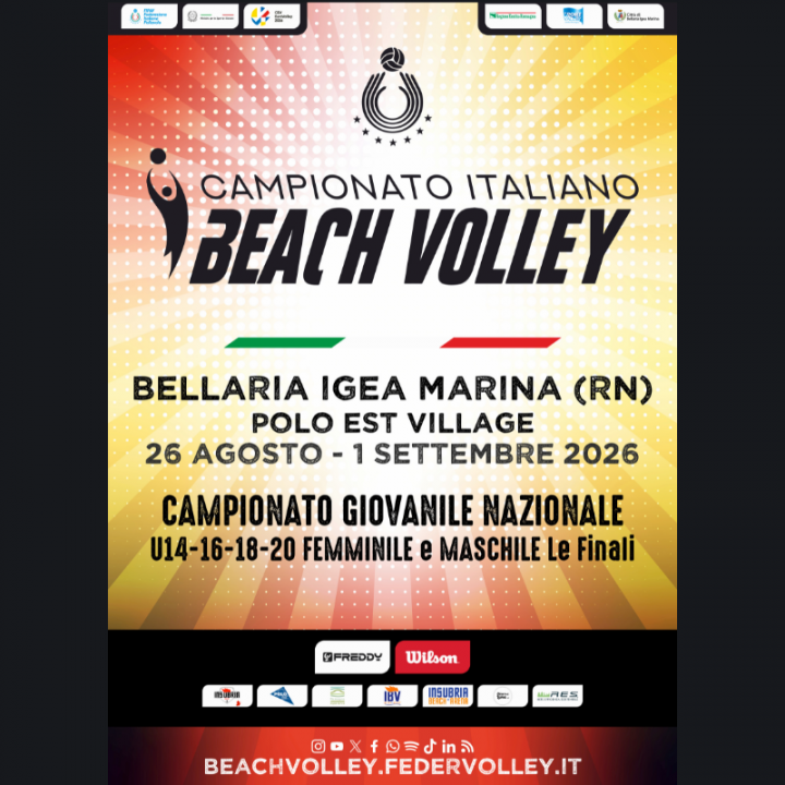 CAMPIONATO ITALIANO BEACH VOLLEY GIOVANILE
