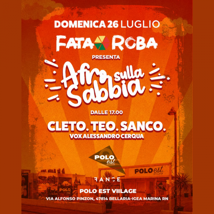 AFRO SULLA SABBIA