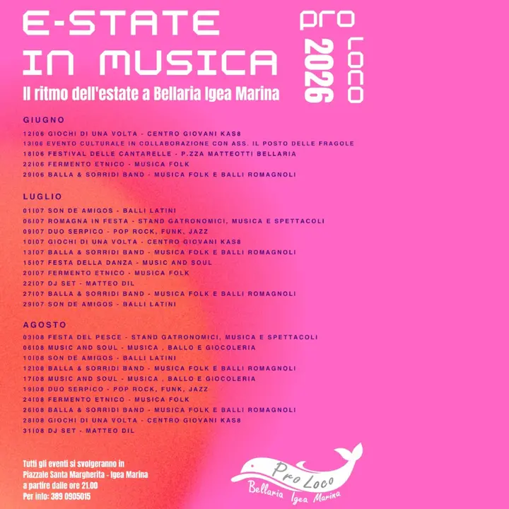 E-STATE IN MUSICA | il ritmo dell'estate a Bellaria Igea Marina